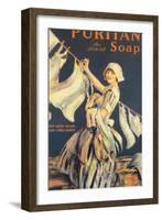 Puritan, Washing Powder Products Detergent, UK, 1910-null-Framed Giclee Print