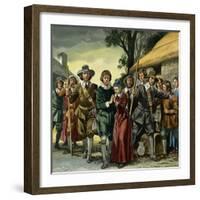 Puritans-Ron Embleton-Framed Giclee Print