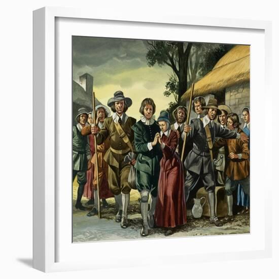 Puritans-Ron Embleton-Framed Giclee Print