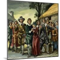 Puritans-Ron Embleton-Mounted Giclee Print