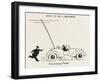 Purloining Power-William Heath Robinson-Framed Art Print