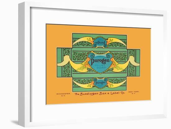 Purogen Toilet Soap-null-Framed Art Print