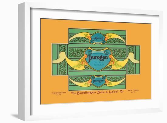 Purogen Toilet Soap-null-Framed Art Print