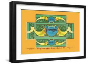 Purogen Toilet Soap-null-Framed Art Print