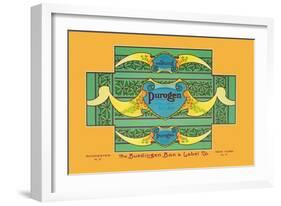 Purogen Toilet Soap-null-Framed Art Print