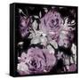 Purp Flowers-Jace Grey-Framed Stretched Canvas