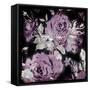 Purp Flowers-Jace Grey-Framed Stretched Canvas