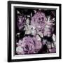 Purp Flowers-Jace Grey-Framed Art Print