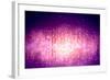 Purple Abstract Light Background-Sergey Nivens-Framed Art Print