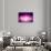 Purple Abstract Light Background-Sergey Nivens-Stretched Canvas displayed on a wall