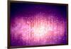 Purple Abstract Light Background-Sergey Nivens-Framed Art Print