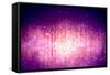 Purple Abstract Light Background-Sergey Nivens-Framed Stretched Canvas