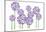 Purple Allium-null-Mounted Poster
