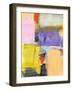 Purple and Gold Feature-Pamela K. Beer-Framed Art Print