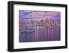 Purple and Gold-Joseph S Giacalone-Framed Photographic Print