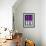 Purple and White Dance-Felix Podgurski-Framed Art Print displayed on a wall