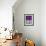 Purple and White Dance-Felix Podgurski-Framed Art Print displayed on a wall