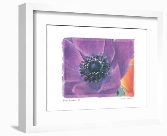 Purple Anemone II-Amy Melious-Framed Art Print