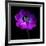 Purple Anemones Heart-Magda Indigo-Framed Photographic Print