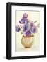 Purple Anemones in a Vase-Neela Pushparaj-Framed Photographic Print