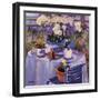 Purple Balcony-Allayn Stevens-Framed Art Print