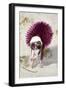 Purple Ballerina-Teo Rizzardi-Framed Giclee Print