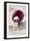 Purple Ballerina-Teo Rizzardi-Framed Giclee Print