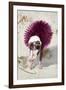 Purple Ballerina-Teo Rizzardi-Framed Giclee Print