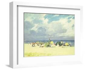 Purple Beach Scene-Edward Henry Potthast-Framed Giclee Print