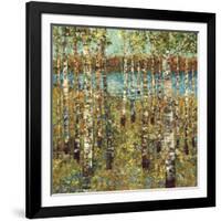 Purple Birch-Carmen Dolce-Framed Art Print