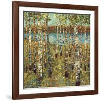 Purple Birch-Carmen Dolce-Framed Art Print