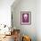 Purple Bird Multilingual Poster-NaxArt-Framed Art Print displayed on a wall