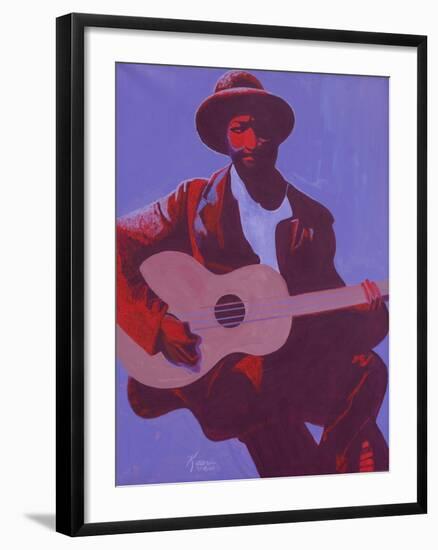 Purple Blues, 2006-Kaaria Mucherera-Framed Giclee Print