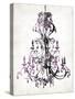 Purple Chandelier-OnRei-Stretched Canvas