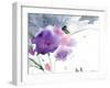 Purple Cloud Garden-Sheila Golden-Framed Art Print