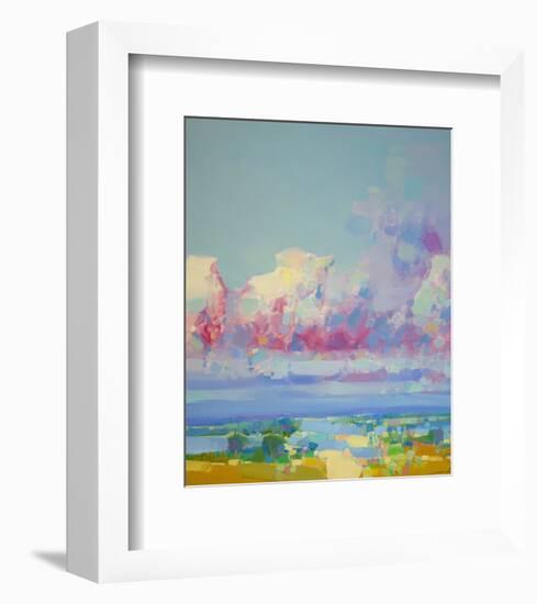 Purple Clouds-Vahe Yeremyan-Framed Art Print