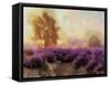 Purple Countryside II-Alonzo Saunders-Framed Stretched Canvas