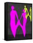 Purple Couple-Felix Podgurski-Framed Stretched Canvas