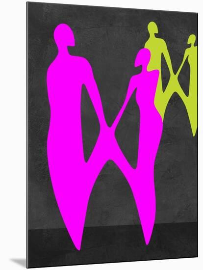 Purple Couple-Felix Podgurski-Mounted Art Print