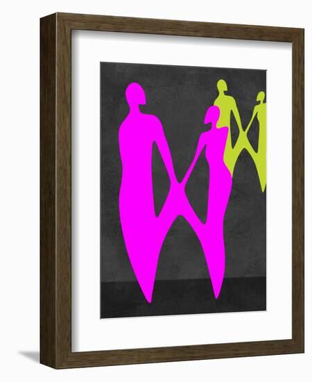 Purple Couple-Felix Podgurski-Framed Art Print