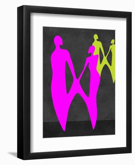 Purple Couple-Felix Podgurski-Framed Art Print