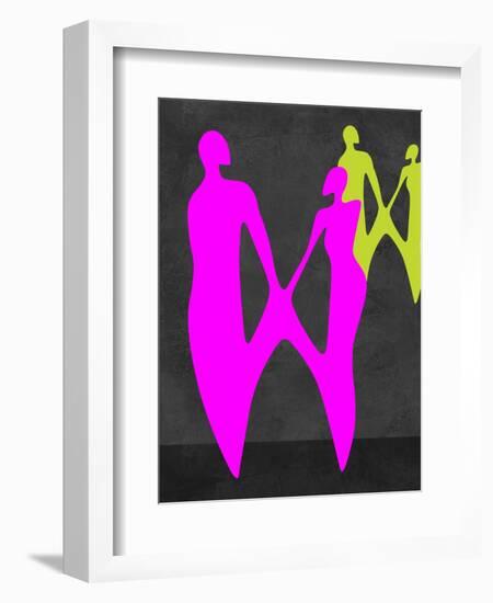 Purple Couple-Felix Podgurski-Framed Art Print