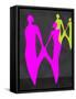 Purple Couple-Felix Podgurski-Framed Stretched Canvas