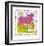 Purple Cow-Cheryl Piperberg-Framed Art Print