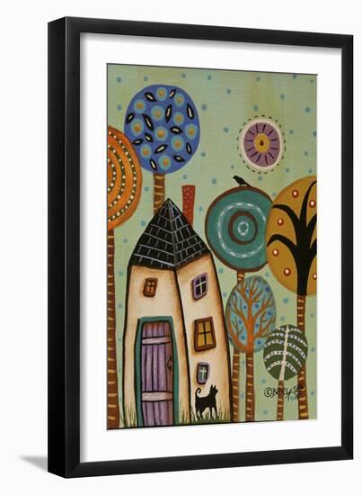 Purple Door 1-Karla Gerard-Framed Giclee Print