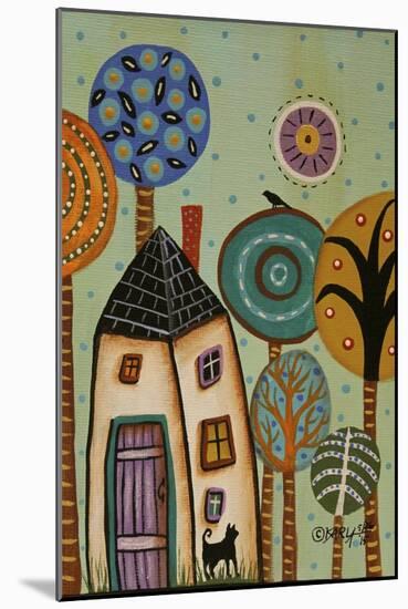 Purple Door 1-Karla Gerard-Mounted Giclee Print