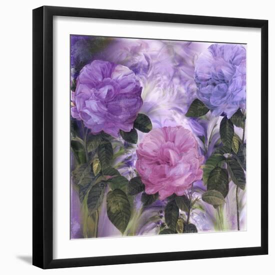 Purple Dream III-Mindy Sommers-Framed Giclee Print