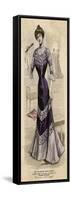 Purple Dress 1899-null-Framed Stretched Canvas