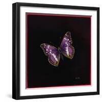Purple Emperor Butterfly, 2000-Amelia Kleiser-Framed Giclee Print