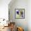 Purple Essence-Sheila Golden-Framed Art Print displayed on a wall